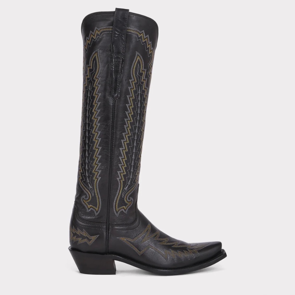 Lucchese Black Priscilla Boots
